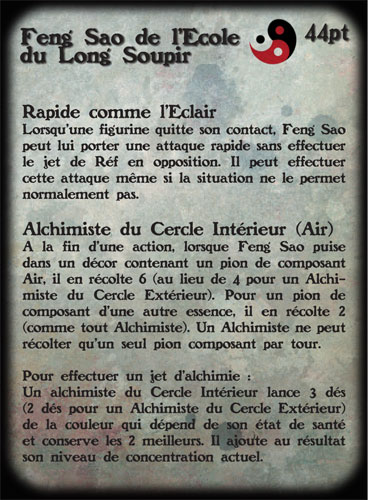 feng sao carte dos